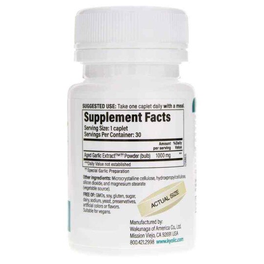 Kyolic One Per Day 1000 Mg Cardiovascular, KYO